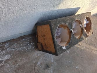 Speaker box for 3 .