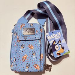 Blue Crossbody Bag 