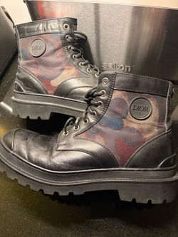 Dior combat boots
