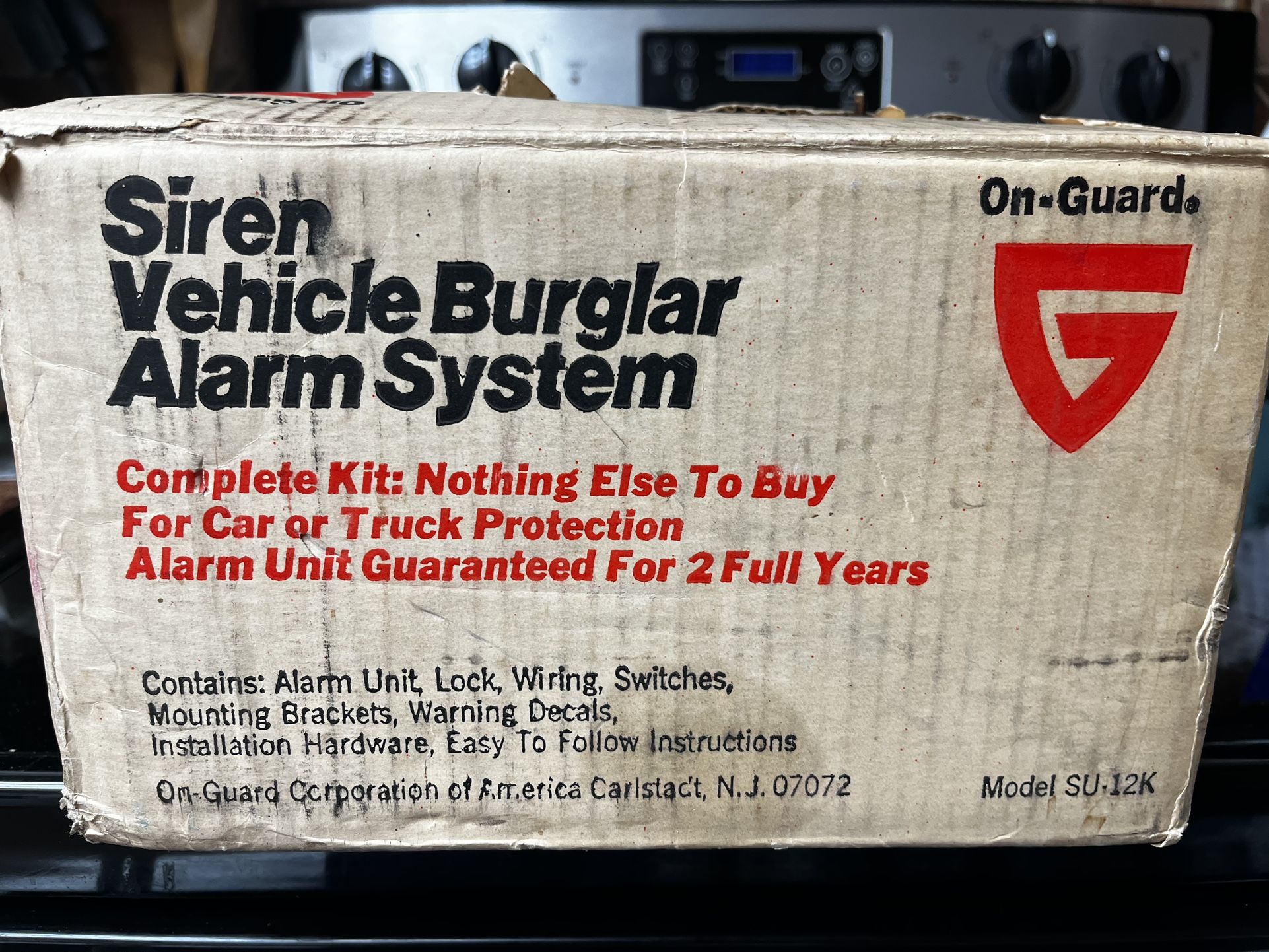 12 Volt Vintage Classic Car Alarm