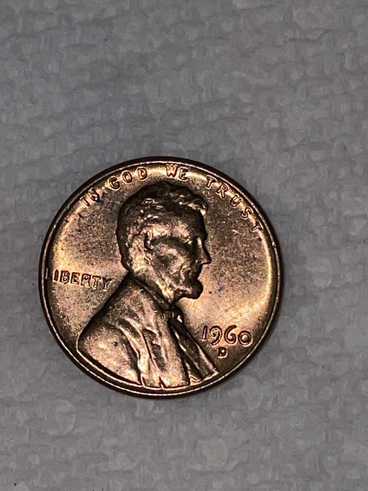 1960 Small Date D Penny 