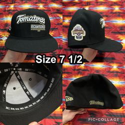 RARE Tomateros De Culiacan Fitted New Era 59FIFTY Hat Cap Size 7 1/2 Bicampeones