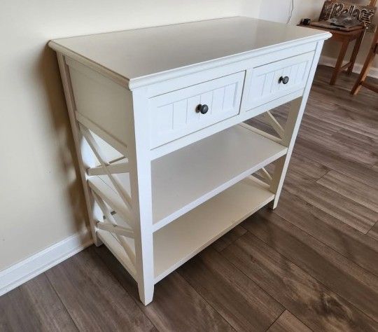 Pier 1 imports Entryway Console Storage Drawers Shelf