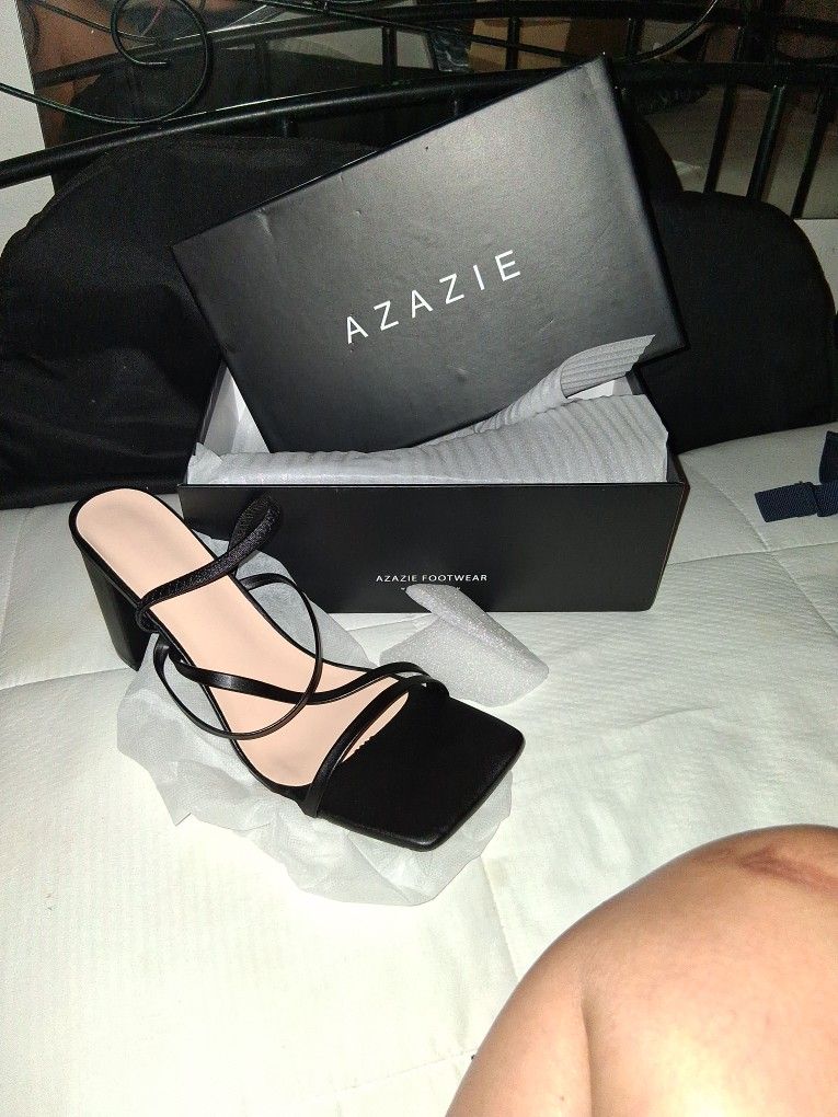 Strappy Block Heeled Sandals