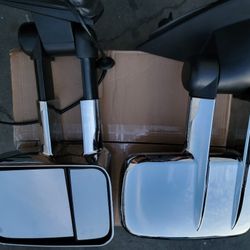 14-18 Chevrolet Silverado 14-20 Gmc Sierra Towing Mirrors Espejos Retrovisores