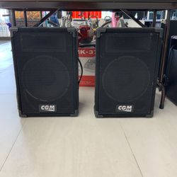CGM Floor Monitors 12” Speakers Pair