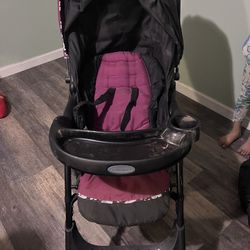 Graco Purple Stroller 