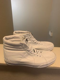 White High Top Vans