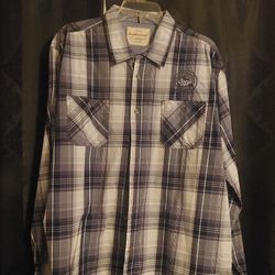 Long Sleeve Plaid Shirt