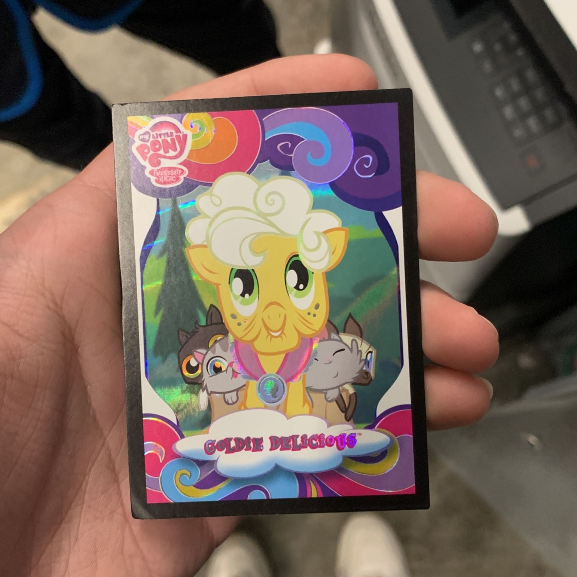 My Lil Pony Rare Card … Shinny