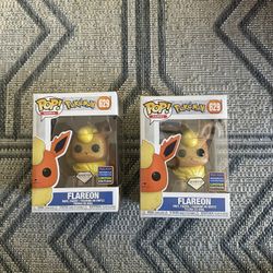 Funko Pop Pokemon Flareon Diamond Exclusive #629 Funko 2021 Wondrous Convention  $30 each or both for $50 FIRM