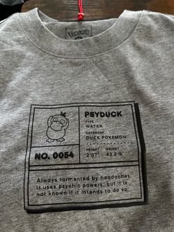 Pokemon X Target Psyduck Adult Trainer Size M Shirt