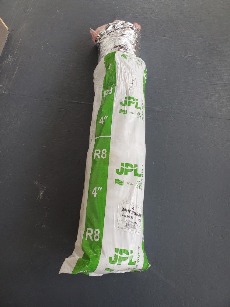 4" Insulated Duct 17+ Feet
