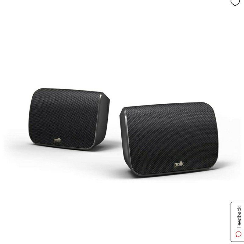 3 Sets Of Polk Wireless Sr1 Surround Speakers