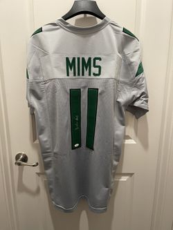 Denzel Mims Autographed Jersey