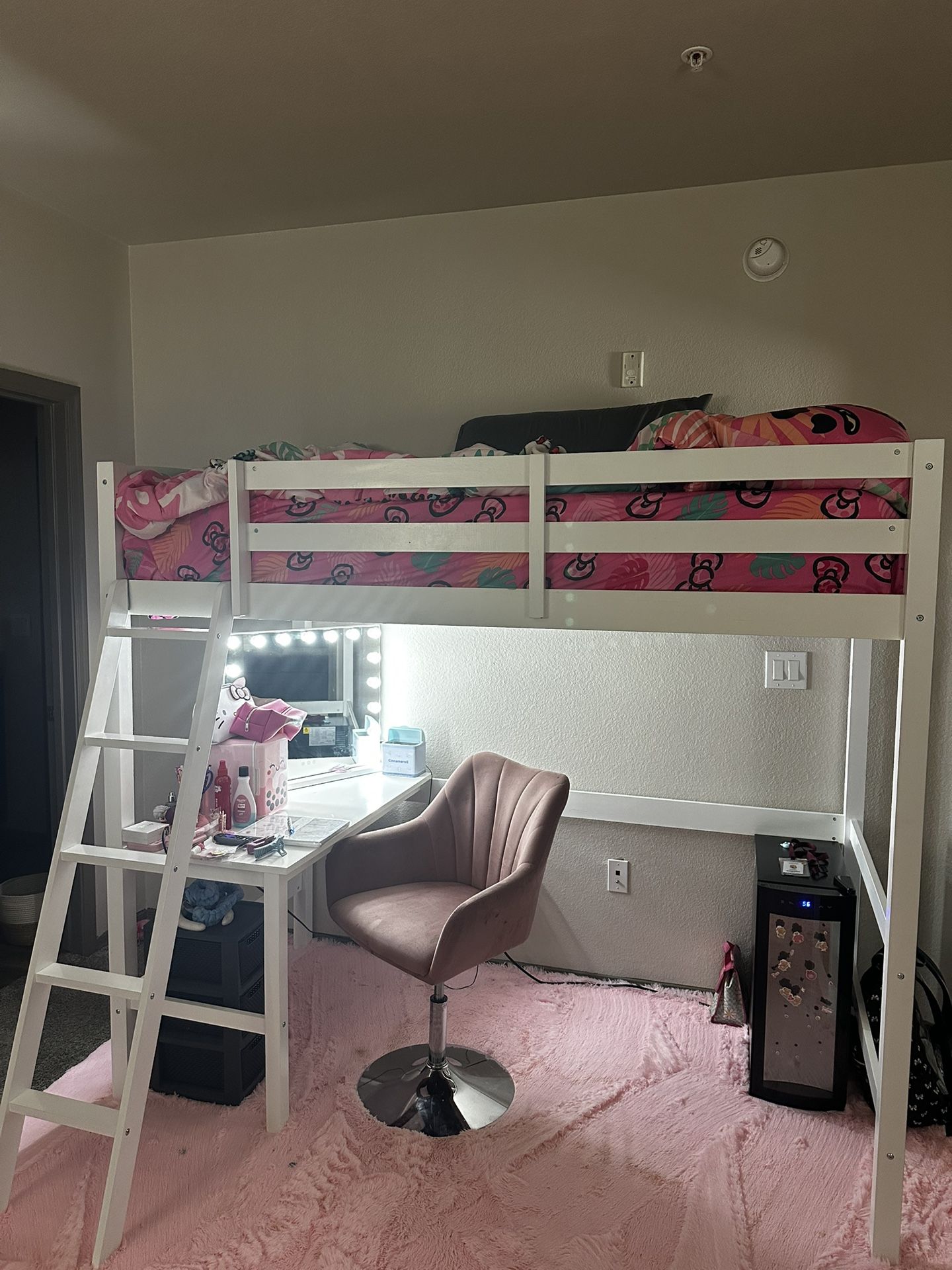 Twin Bunk With Desk