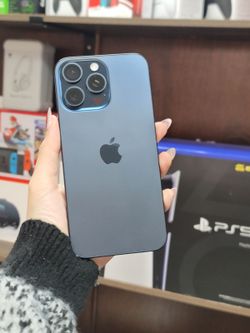 iPhone 15 Pro Max 6.7" (Unlocked) 256GB Good Blue Titanium
