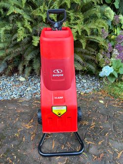 Sun Joe 15-Amp Electric Wood Chipper/Shredder, lightly used