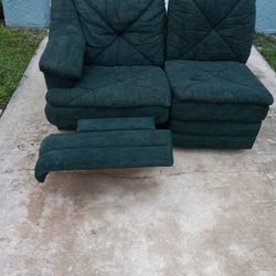 Green Couch Recliner