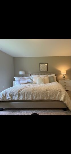 Bed frame/mattress Cal King