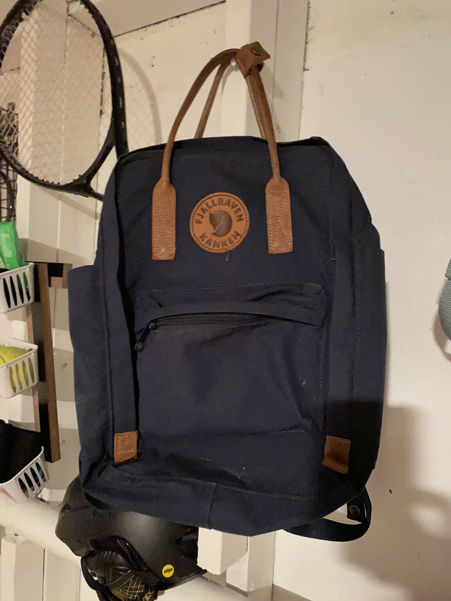 Fjallaraven kanken premium backpack 15” laptop leather