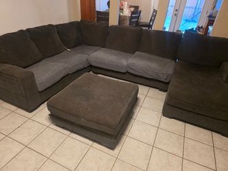 Grey Couch Sectional
