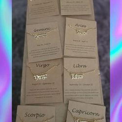 Zodiac Bracelets 