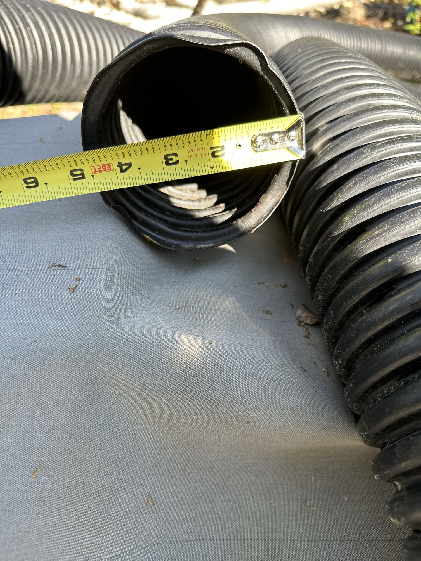 Plastic Drain Tile Tubes
