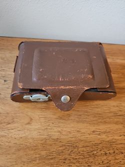 Kodak Six-20 deluxe brown leather field case