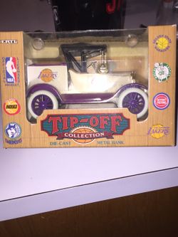 Laker’s die cast bank
