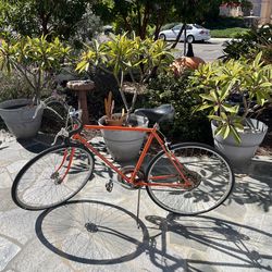 Schwinn Super Sport Vintage Orange Road Bike 27in