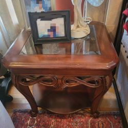 End Table Cherry Wood