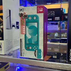 Nintendo Switch Lite With Animal Crossing 