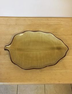 Yellow Leaf Plate