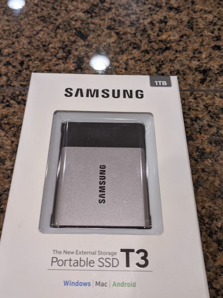 Samsung SSD T3 1TB Harddrive