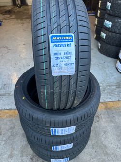 215/45/17 New Set Of Tires Installed