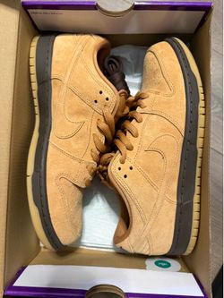 Nike sb dunk low wheat size 10