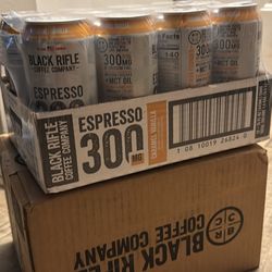 BRCC caramel Vanilla 300mg Espresso (12 Pack case)