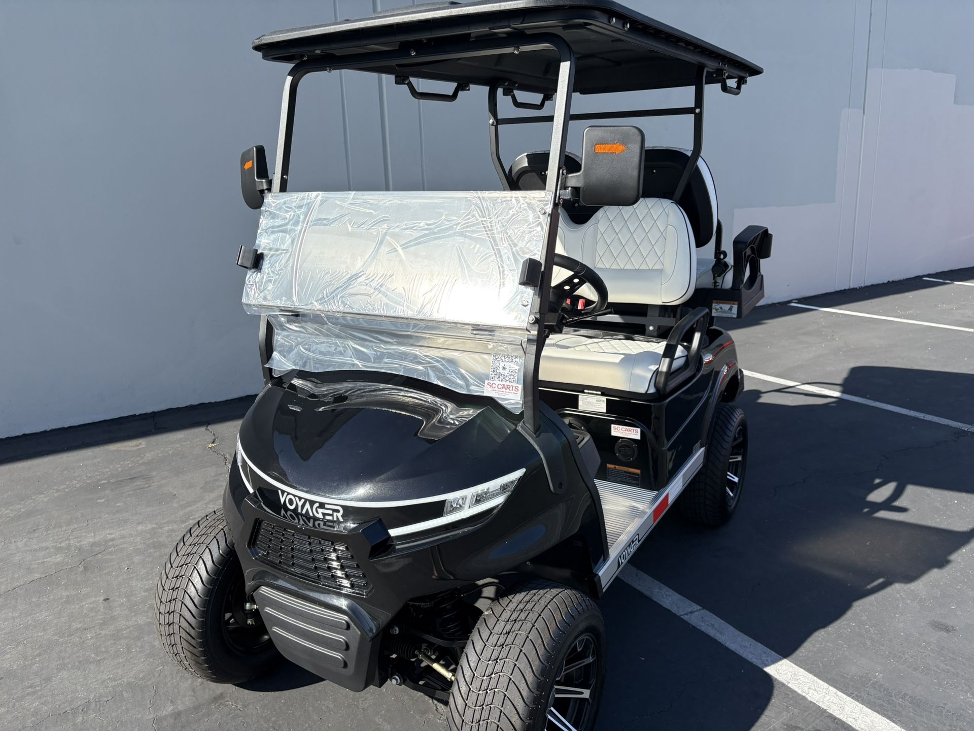 2025 Voyager Patriot 4-Passenger Non-Lifted 72-Volt Street Legal LSV Golf Cart