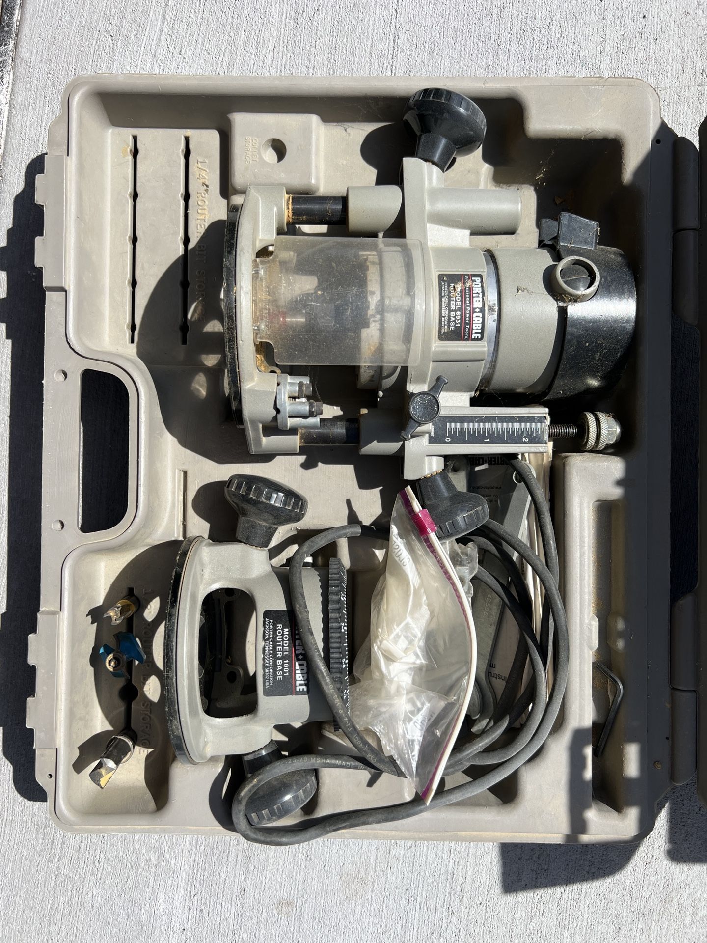 Porter Cable Router With Plunge