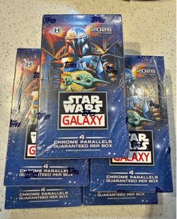 2026 Topps Star Wars Chrome Galaxy Hobby Box