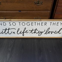 Decorative House Sign
