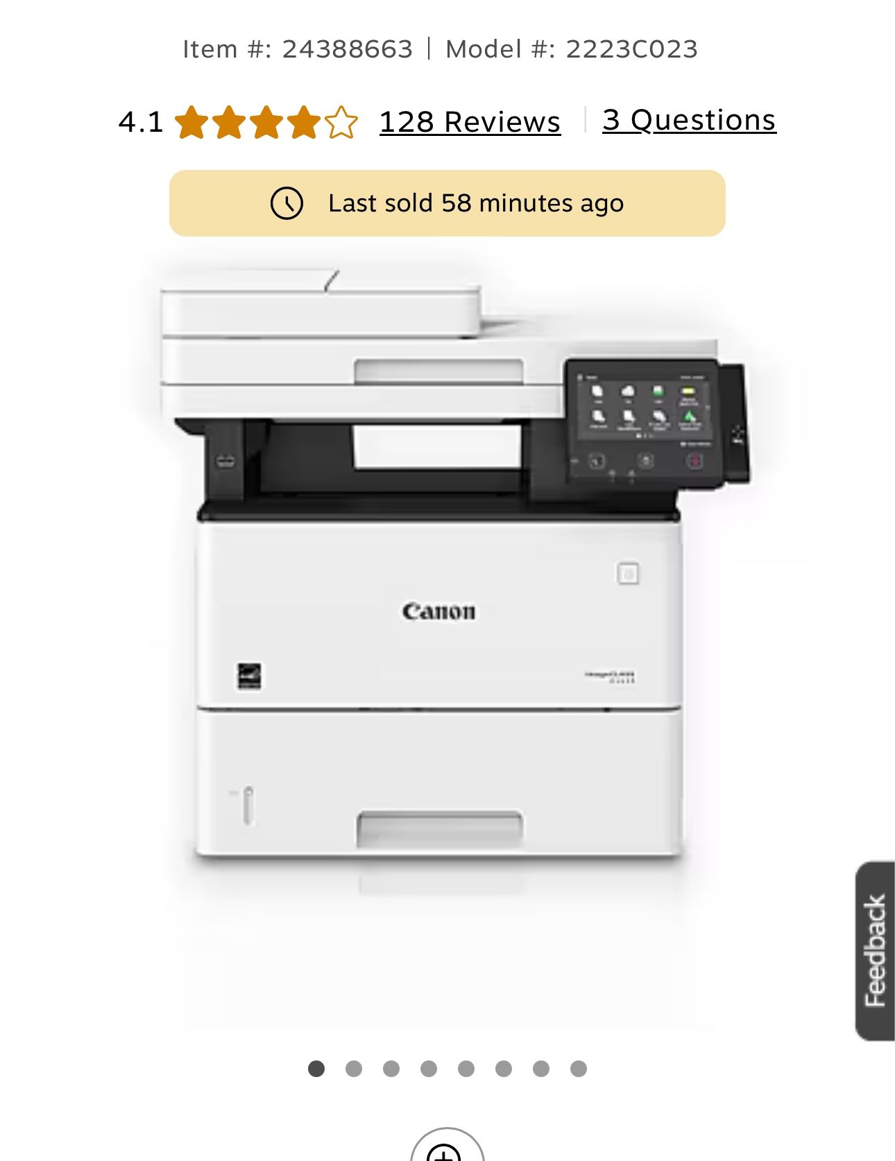 Canon Image Class D1650