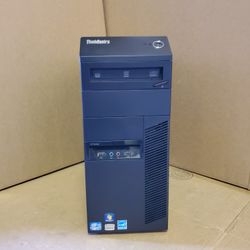 Lenovo Desktop Tower M81, Intel Quad Core I7-3.40GHz,  1TB HDD, 8GB RAM,  Win 10 Pro, DVD Multi Brunner 