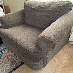Grey Oversize Chair