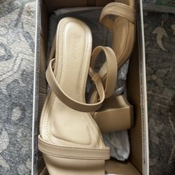 Nude Heel Sandals 