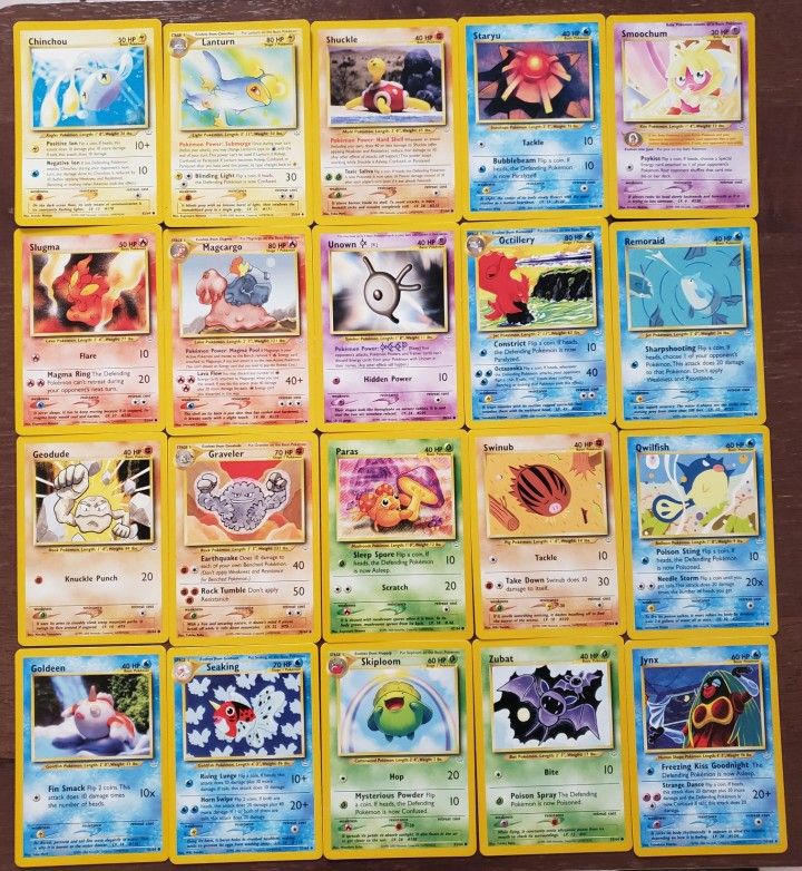 OLD POKÉMON CARDS
