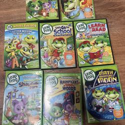 Leap Frog Learning DVDs -8