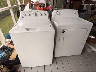 GE Washer and Amana Dryer Set