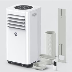Portable Air Conditioners, 10000 BTU Air Conditioner Portable for Room up to 450 Sq. Ft., 3-in-1 Portable AC Unit with Digital Display, Remote Control